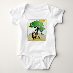 Judaica 12 Tribes Of Israel Judah Baby Bodysuit