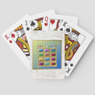 Judaica 12 Tribes Of Israel Levi Playing Cards