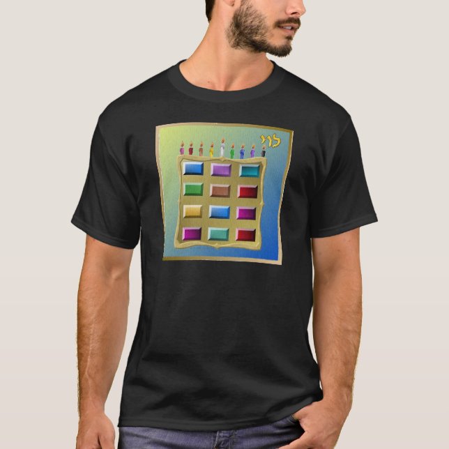 Judaica 12 Tribes Of Israel Levi T-Shirt (Front)