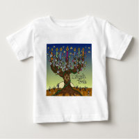 Judaica L'shanah Tovah Tree Of Life Gifts Apparel