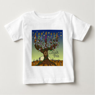 Judaica L'shanah Tovah Tree Of Life Gifts Apparel Baby T-Shirt