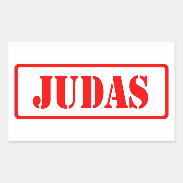 Judas Sticker (Front)