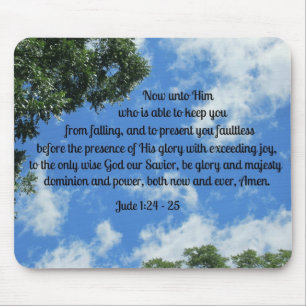 Jude 1:24-25 mouse pad