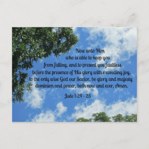 Jude 1:24-25 postcard