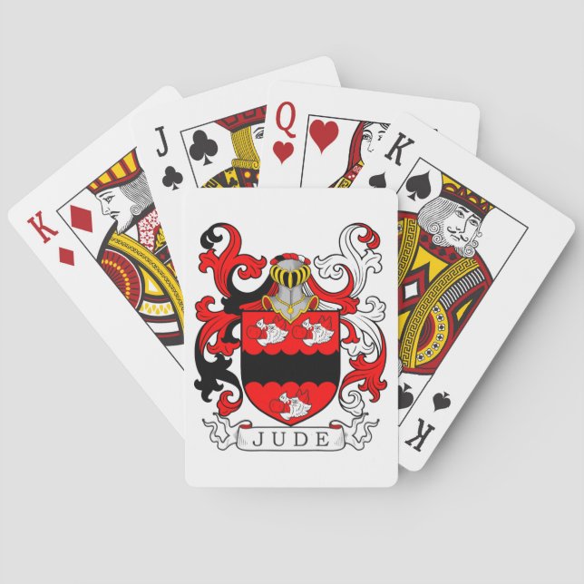 Jude Coat of Arms II Playing Cards (Back)