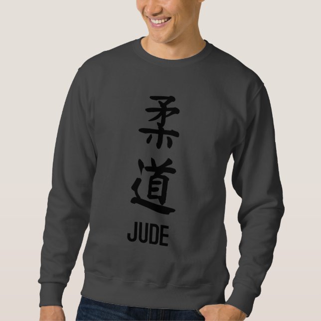 "JUDE" in Kanji Sweatshirt (Front)