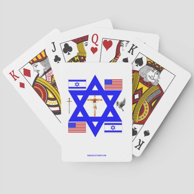 JUDEO-CHRISTIAN PLAYING CARDS (Back)
