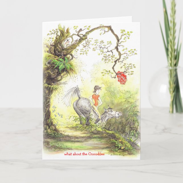 JudeToo JT01, CARD, Crocodiles Card (Front)