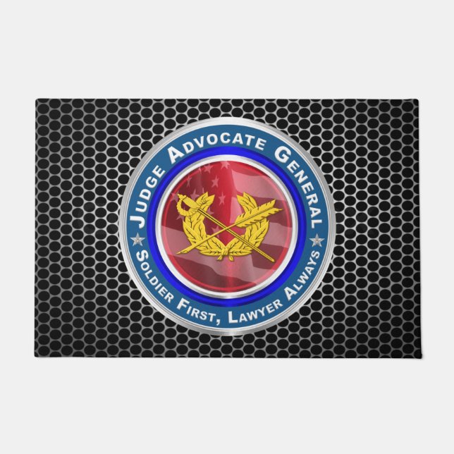 Judge Advocate General JAG Corps Doormat (Front)