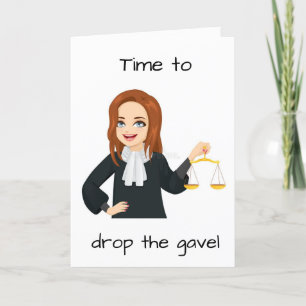 **JUDGE** CELEBRATES " HER BIRTHDAY" CARD
