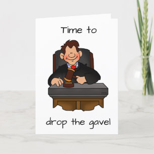 **JUDGE** CELEBRATES " HIS BIRTHDAY" CARD
