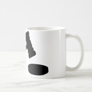 Judge hammer coffee mug