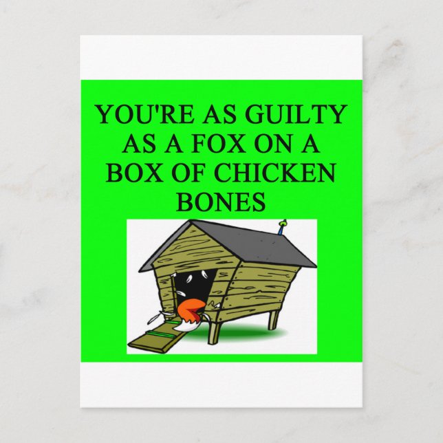 JUDGE joke Postcard (Front)
