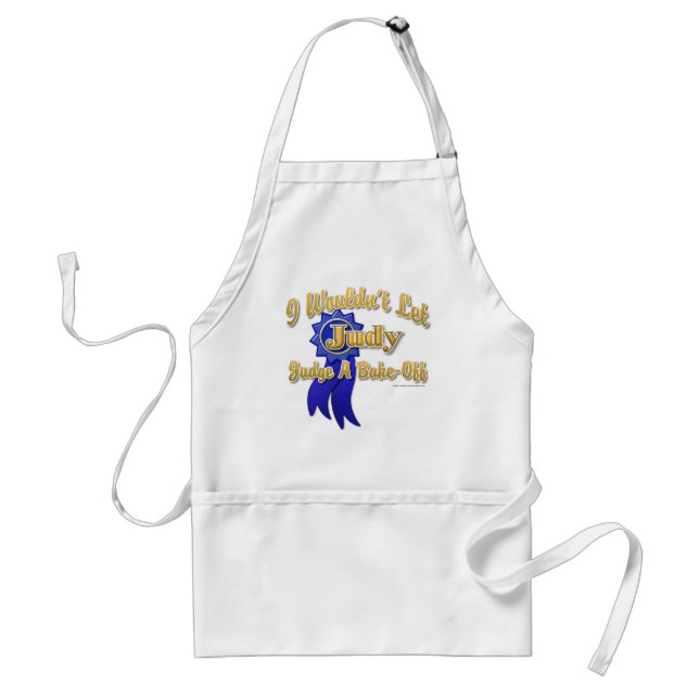 Judge Judy Bake-Off Standard Apron (Front)