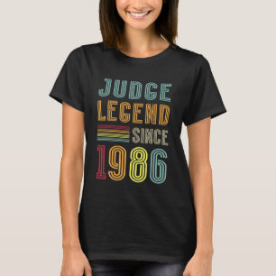 Judge Legend 1986 Legal Profession 40th Birthday J T-Shirt