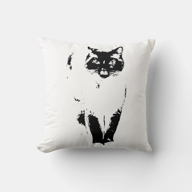 Judge of All Things Throw Pillow (Front)