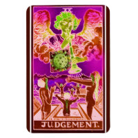 Judgement Coronavirus Art Tarot Card