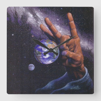 Judgement Day Square Wall Clock