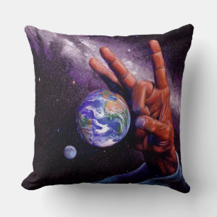 Judgement Day Throw Pillow