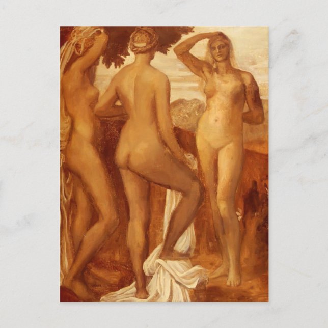 Judgement Of Paris by George Frederick Watts Postcard (Front)