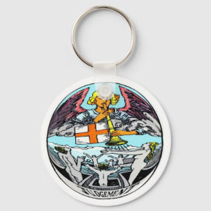 Judgement Tarot Card Keychain