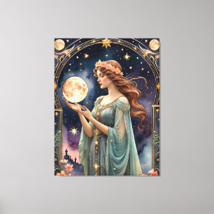 judgement tarot painting style original  canvas print