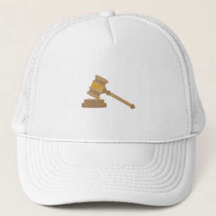 Judges Gavel Trucker Hat