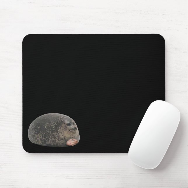 Judging Seal Meme Mouse Pad (With Mouse)