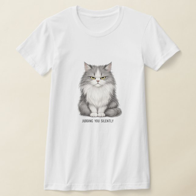 JUDGING YOU SILENTLY T-Shirt (Laydown)