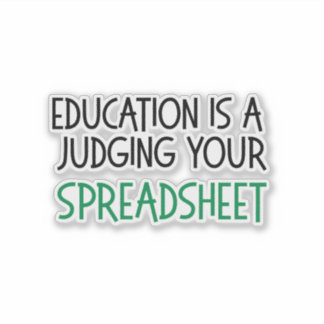Judging Your Spreadsheet, Funny Accountant gift