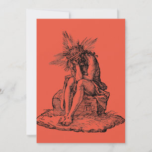 Judgment of Jesus Christ Holiday Card