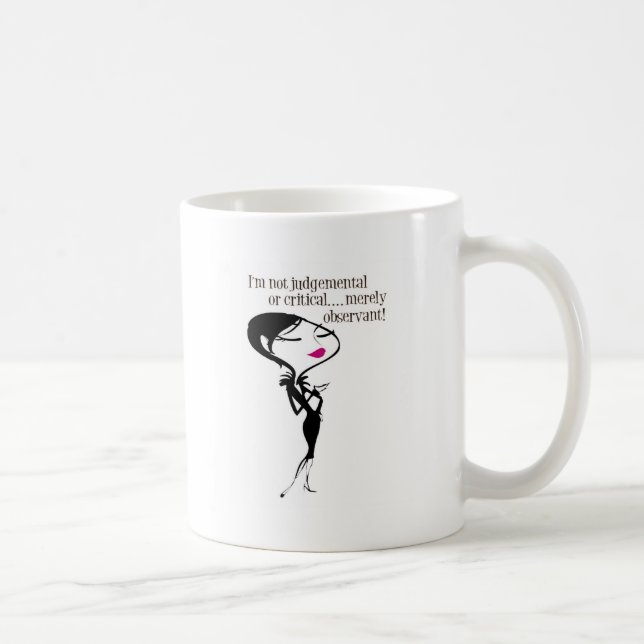 Judgmental Coffee Mug (Right)
