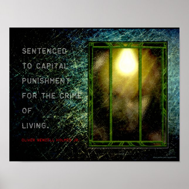 Judicial Wisdom - Holmes on Life and Death (v2) Poster (Front)