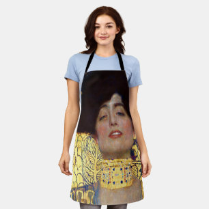 Judith and the Head of Holofernes by Gustav Klimt  Apron