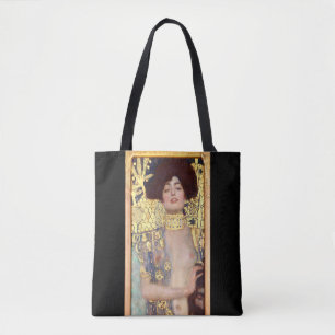 Judith and the Head of Holofernes by Gustav Klimt Tote Bag