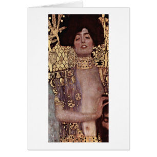Judith With The Head Holofernes By Gustav Klimt