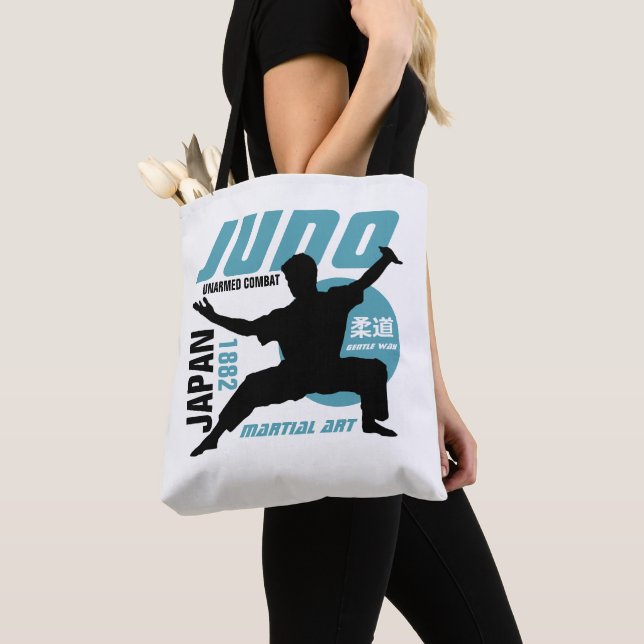 Judo 1882 tote bag (Close Up)