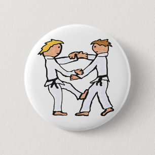 Judo 2 Inch Round Button