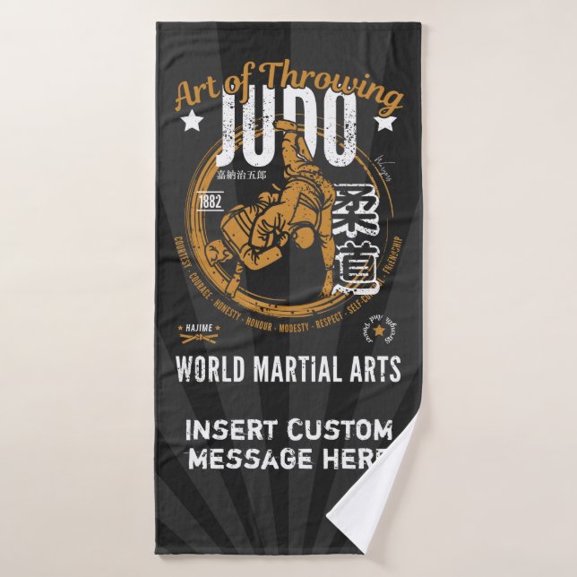 Judo : Art of Throwing Bath Towel (Bath Towel)