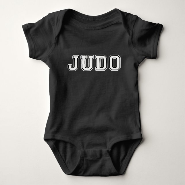 Judo Baby Bodysuit (Front)