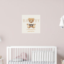 Judo Black Belt Bear Baby Shower Collection