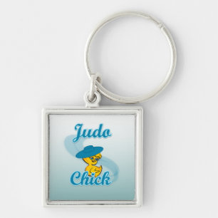 Judo Chick #3 Keychain