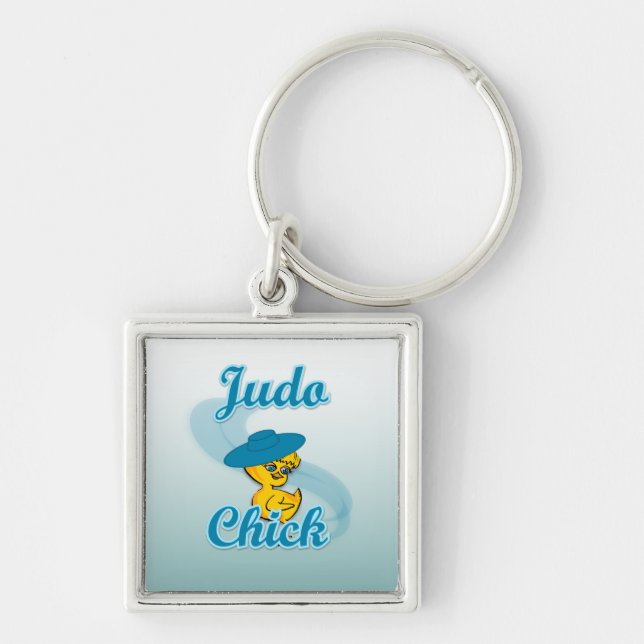 Judo Chick #3 Keychain (Front)