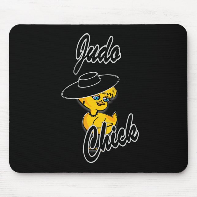 Judo Chick #4 Mouse Pad (Front)