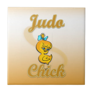 Judo Chick Tile