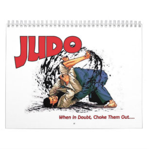 Judo Choke Out Calendar