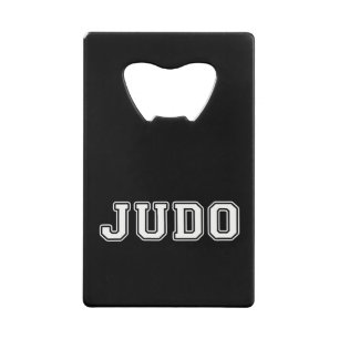 Judo Credit Card Bottle Opener