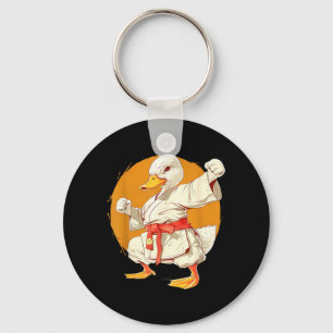 Judo Duck Taekwondo Duck Kung Fu Duck Martial Arts Keychain