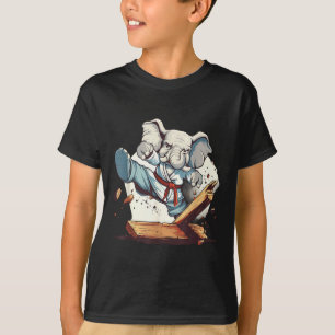 Judo Elephant Nature Kickboxing Taekwondo Martial T-Shirt