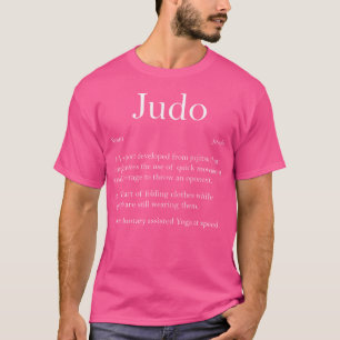 Judo Funny Definition Judoka Martial Arts Judo T-Shirt